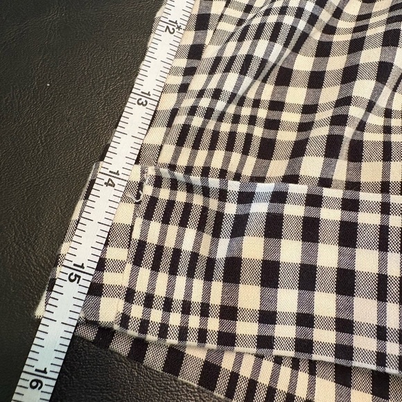 The Limited Black and White Checkered Women's Shorts size 10 - Picture 9 of 13